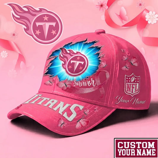 PREMIUM NFL X TEN Exclusive Breast Cancer SURVIOR CAP V3