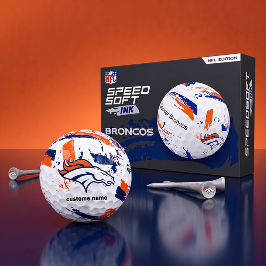 PREMIUM NFL x DB EXCLUSIVE Speedsoft Ink Golf Balls Set Limited Editions V3
