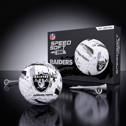 PREMIUM NFL x LVR EXCLUSIVE Speedsoft Ink Golf Balls Set Limited Editions V3