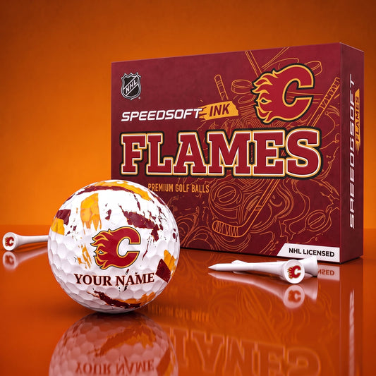 PREMIUM NHL X CF EXCLUSIVE PERSONALIZED GOLF BALL SET LIMITED EDTION