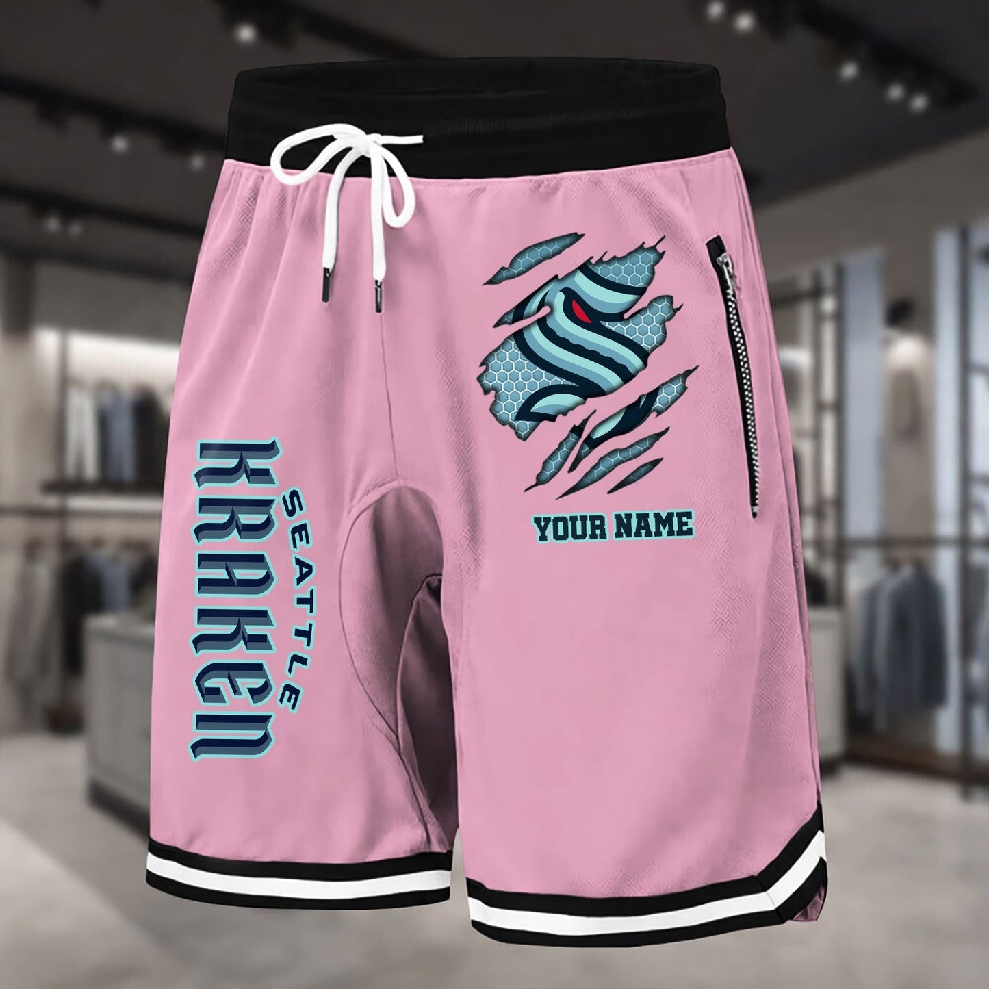 PREMIUM NHL X SK Summer Fitness Breathable Basketball Shorts NDT NHM 240426