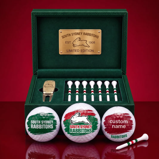 PREMIUM NRL X SSR EXCLUSIVE PERSONALIZED GOLF BALL SET LIMITED EDTION