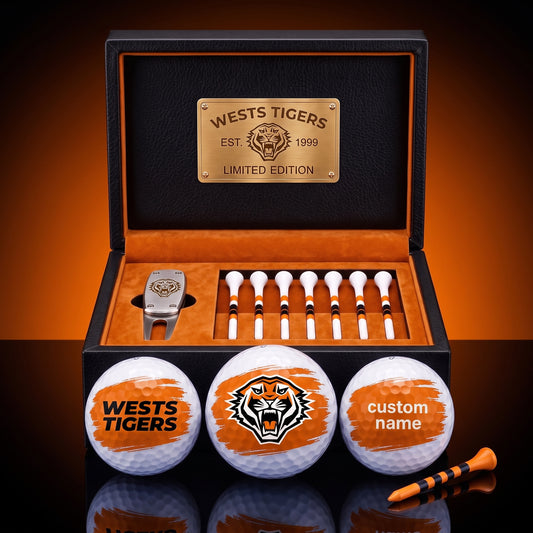 PREMIUM NRL X WT EXCLUSIVE PERSONALIZED GOLF BALL SET LIMITED EDTION