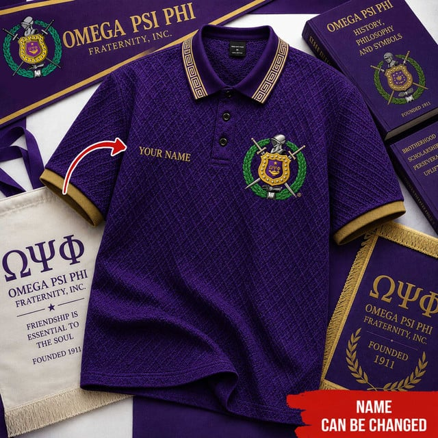 PREMIUM OPP x ΩΨΦ EXCLUSIVE POLO SHIRT V7