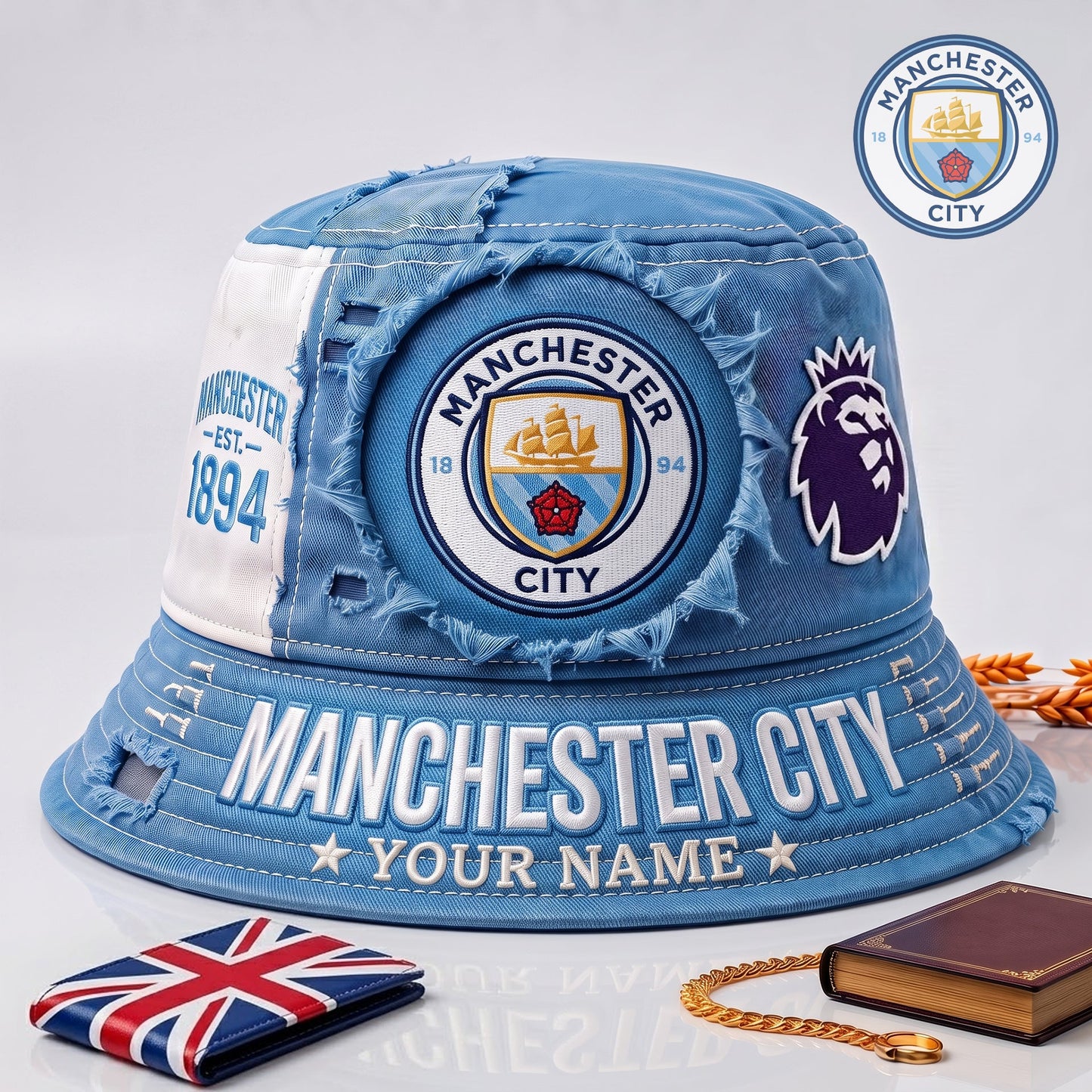 PREMIUM EPL X MC EXCLUSIVE Torn Fabric Legacy Bucket Hat For New Season NDT NHM 010726