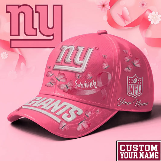PREMIUM NFL X NYG EXCLUSIVE BREAST CANCER SURVIOR CAP