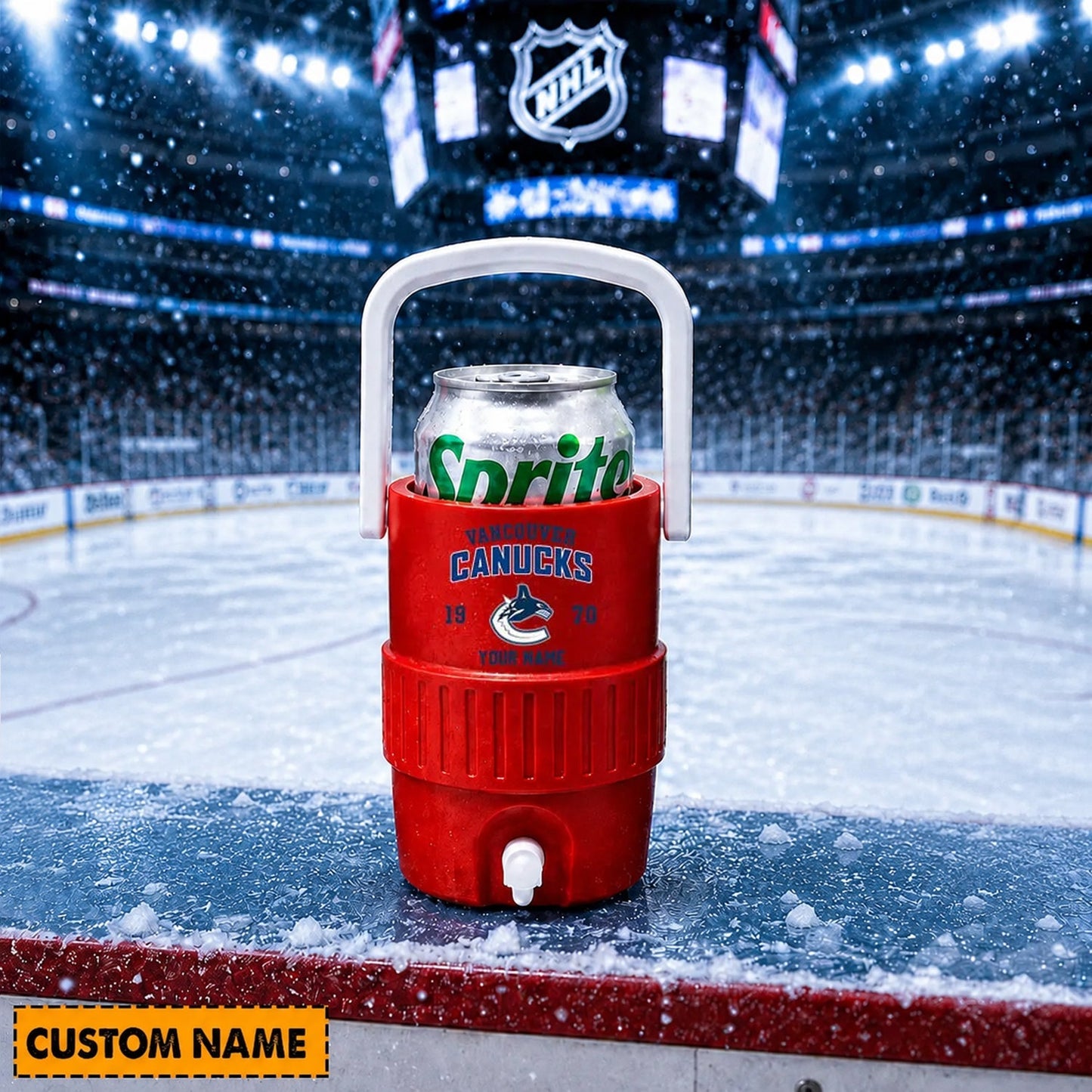 PREMIUM NHL X VC Retro Mini Cooler Can Holder Custom Name Gifts For Fan NDT NHM 240526