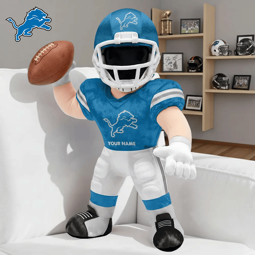 PREMUM NFL X DL Players Custom Shape Pillow Custom Name Gifts FOR FAN