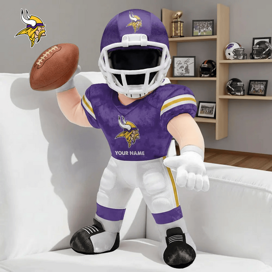 PREMUM NFL X MV Players Custom Shape Pillow Custom Name Gifts FOR FAN