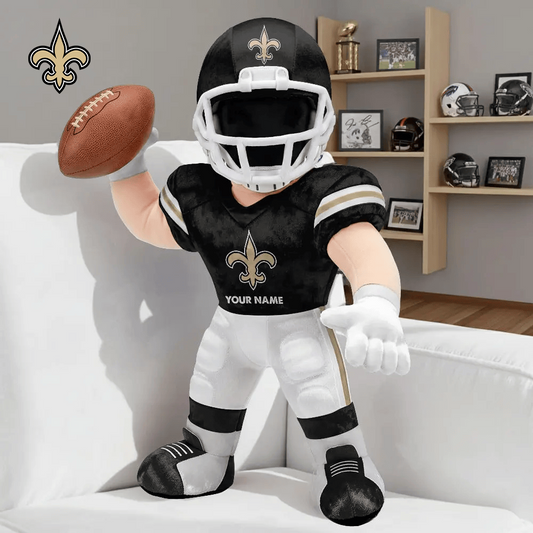 PREMUM NFL X NOS Players Custom Shape Pillow Custom Name Gifts FOR FAN