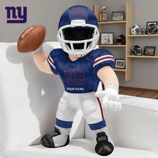 PREMUM NFL X NYG Players Custom Shape Pillow Custom Name Gifts FOR FAN