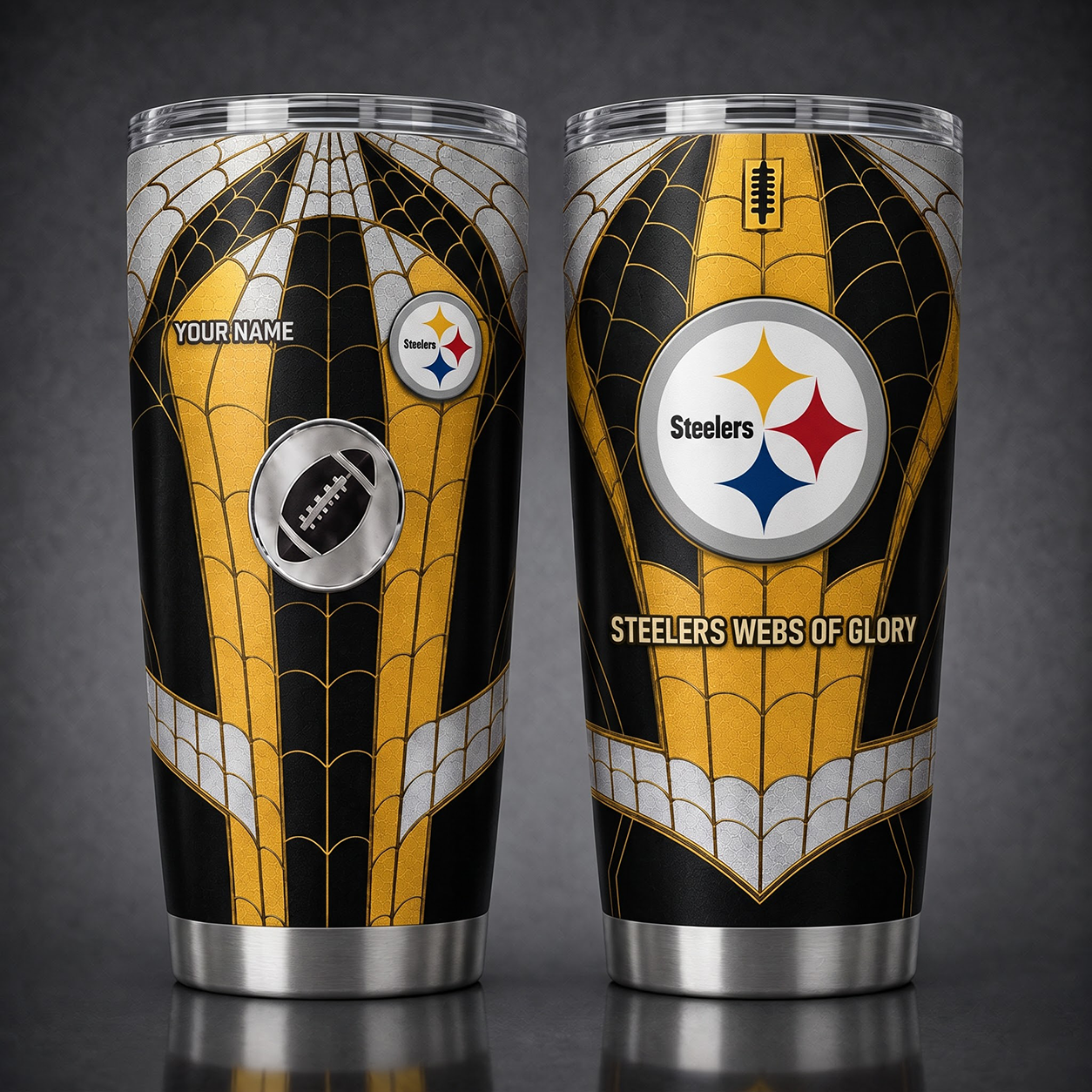 PS NFL x Spider Premium Classic Tumbler Limited Edition Gift for Football Fans