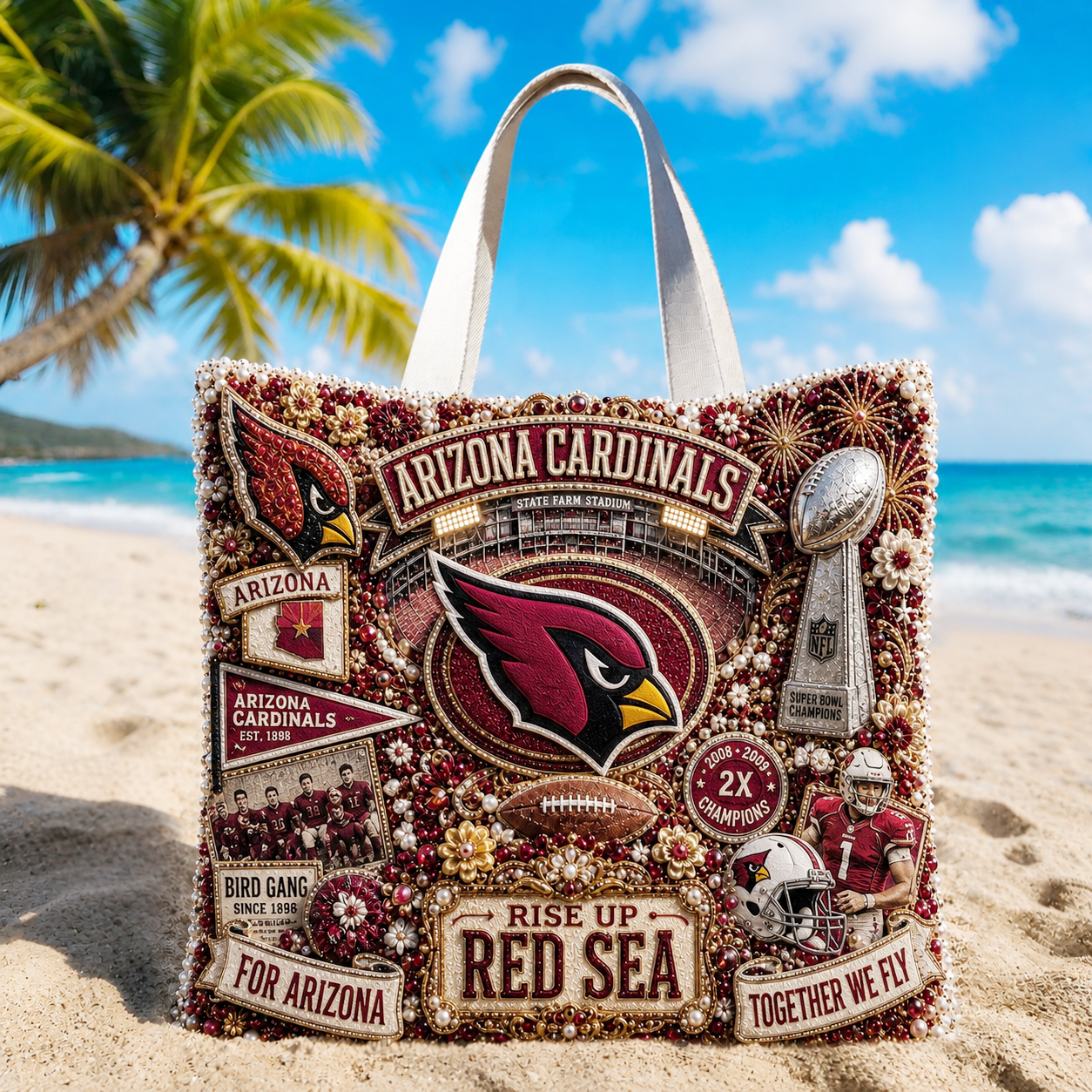 Premium NFL AC Summer Vibes Tote Bag