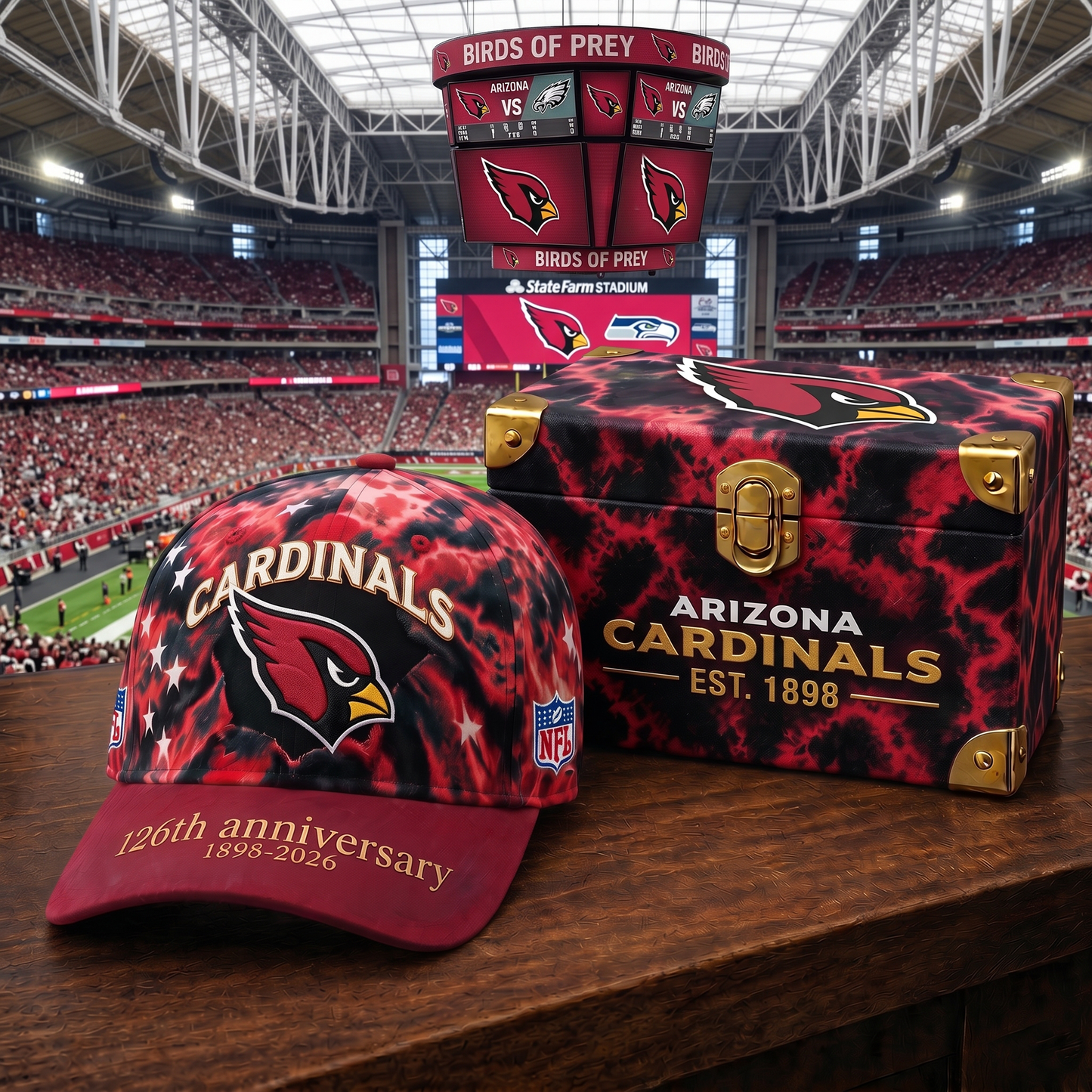 Premium NFL ARI Anniversary Pride Cap