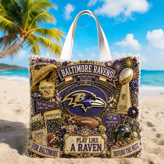 Premium NFL BR Summer Vibes Tote Bag