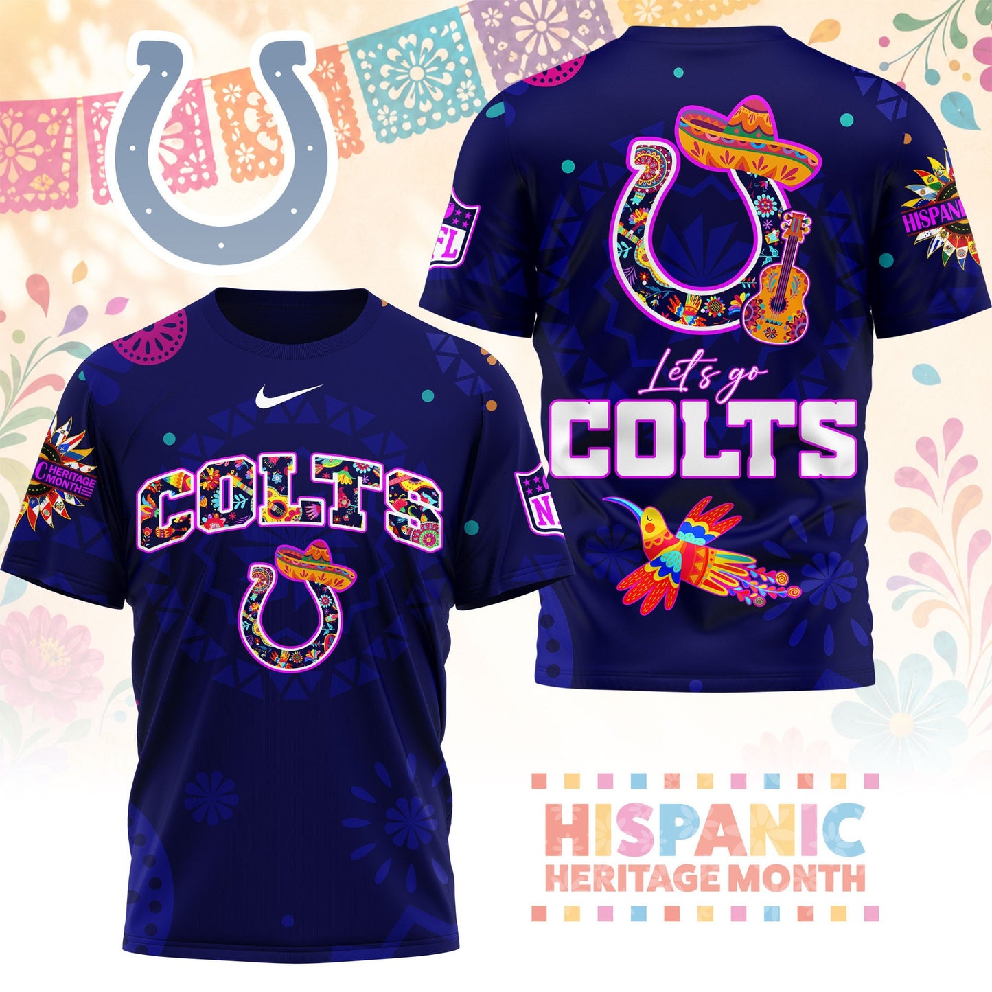 Premium NFL IC Hispanic Heritage Fiesta T-shirt