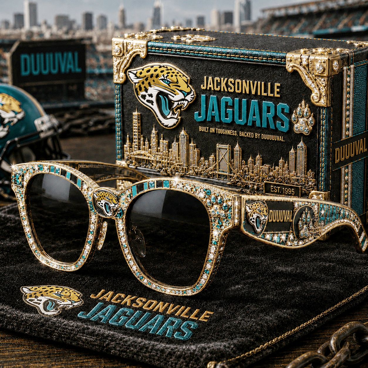 Premium NFL JJ Royal Heritage Crystal