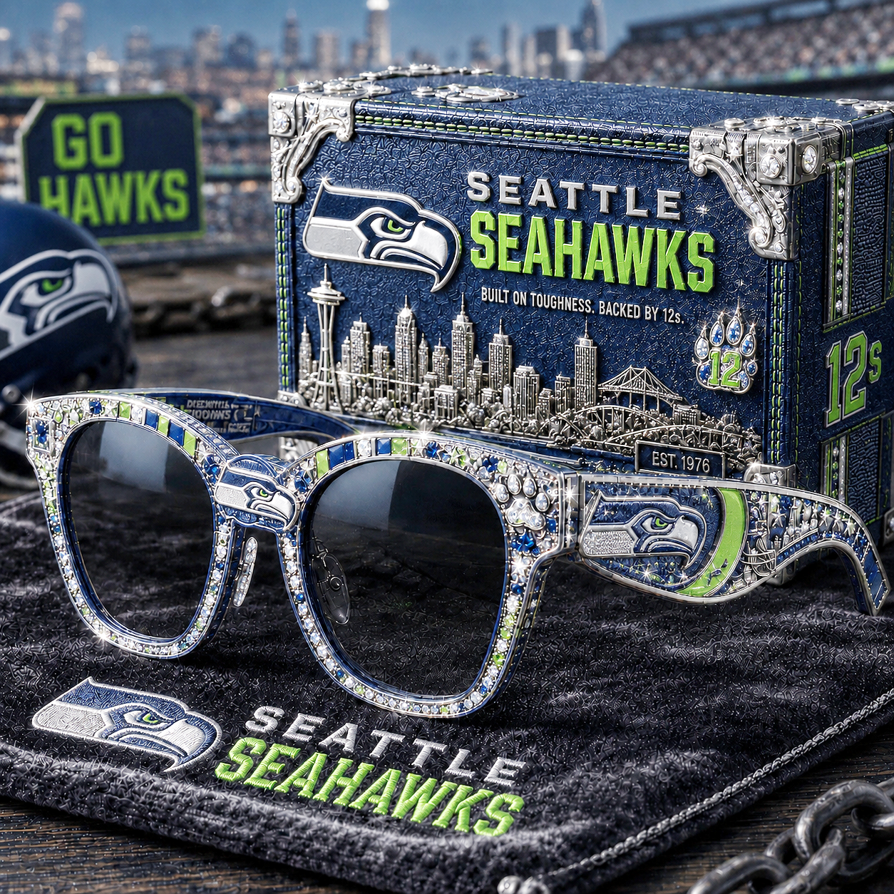 Premium NFL SS Royal Heritage Crystal