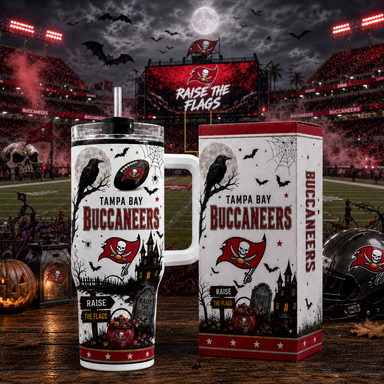 Premium NFL TBB Halloween Spirit Insulated Tumbler