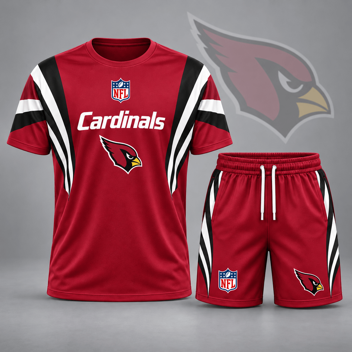 Premium NFL x ARI Elite Performance T-Shirt & Shorts Set