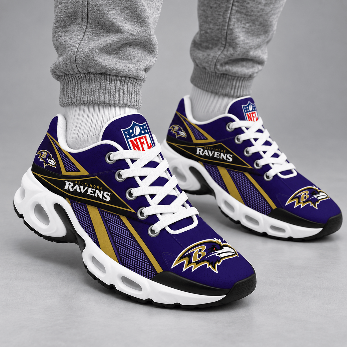 Premium NFL x BAL Air Max Shoes