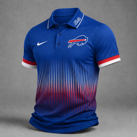 Premium NFL x BUF Performance Polo Shirt 300626