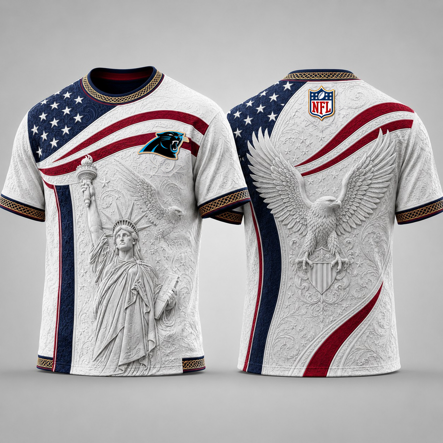Premium NFL x CAR Football Team T-Shirt