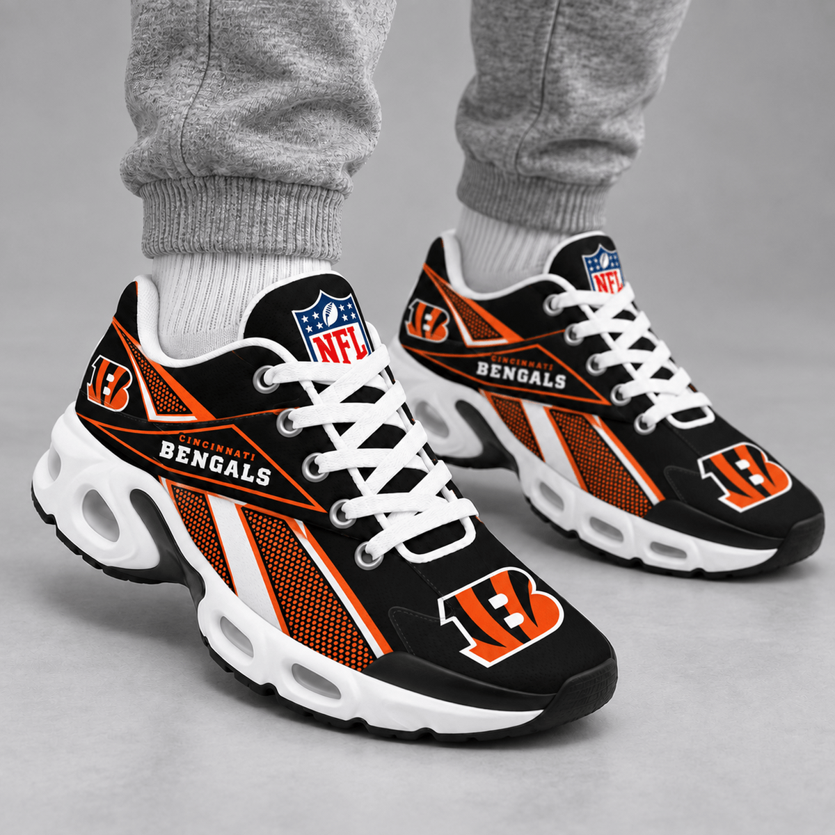Premium NFL x CIN Air Max Shoes