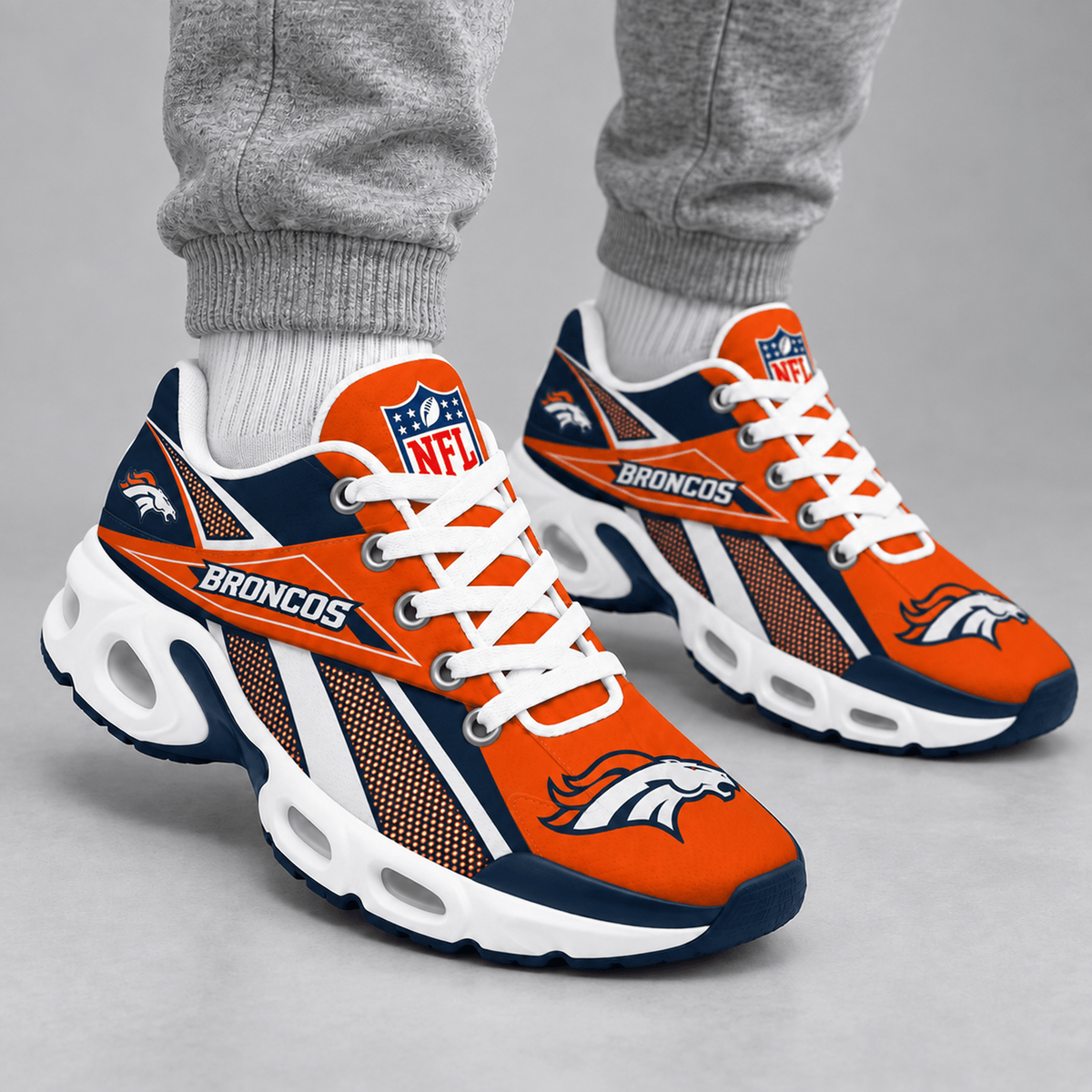 Premium NFL x DEN Air Max Shoes