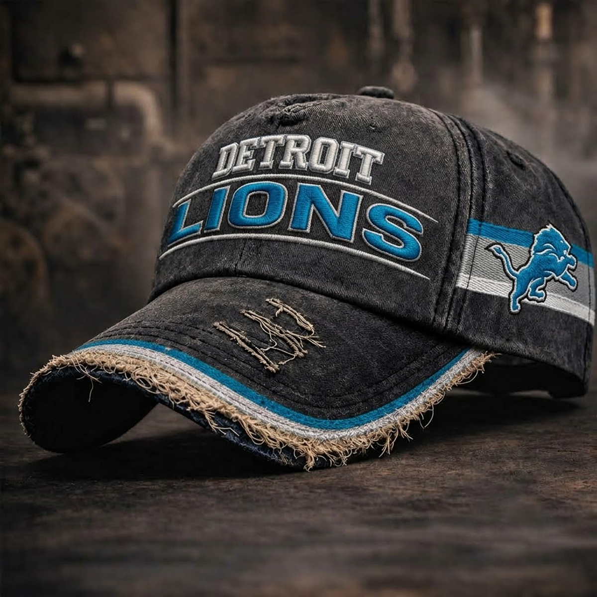 Premium NFL x DET Cap V2