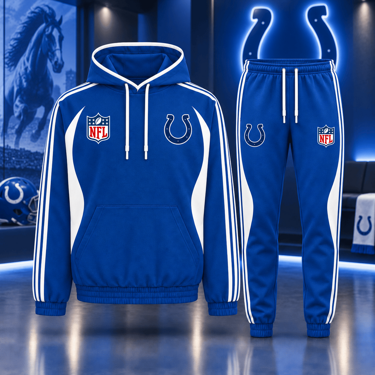 Premium NFL x IND Sideline Performance Hoodie & Jogger Set
