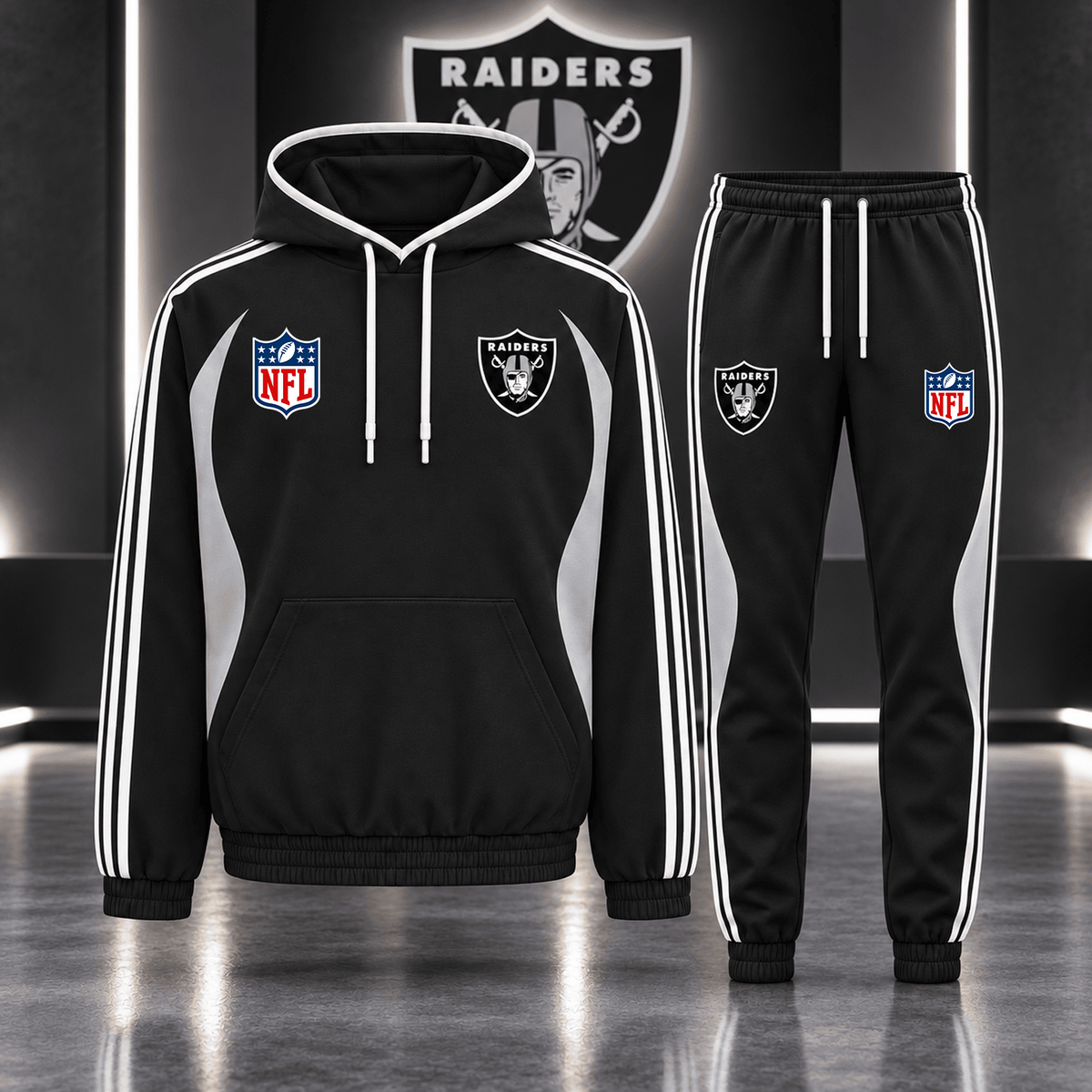 Premium NFL x LVR Sideline Performance Hoodie & Jogger Set