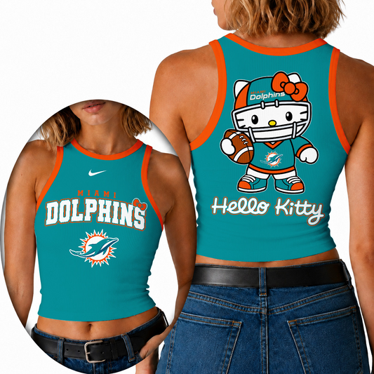 Premium NFL x MIA Hello Kitty Tank Top