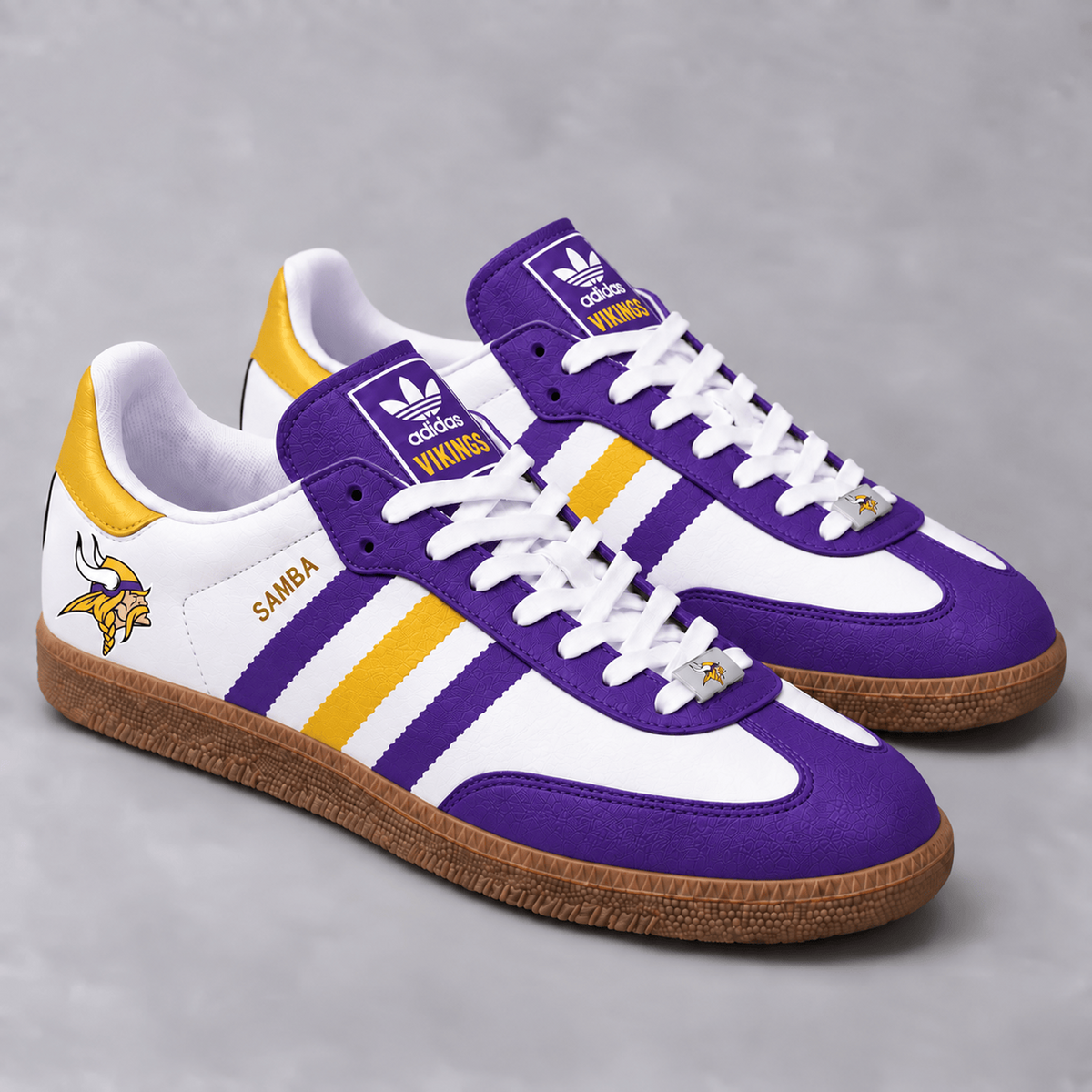 Premium NFL x MIN Game Day Samba Shoes