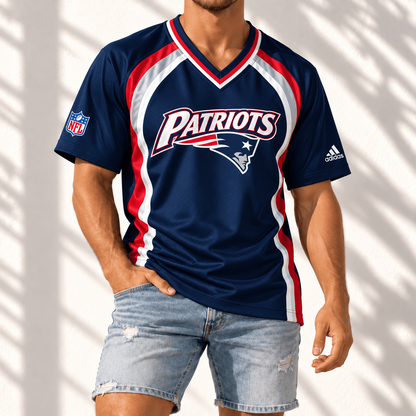 Premium NFL x NEP Gridiron Contour Fan Merch V-Neck