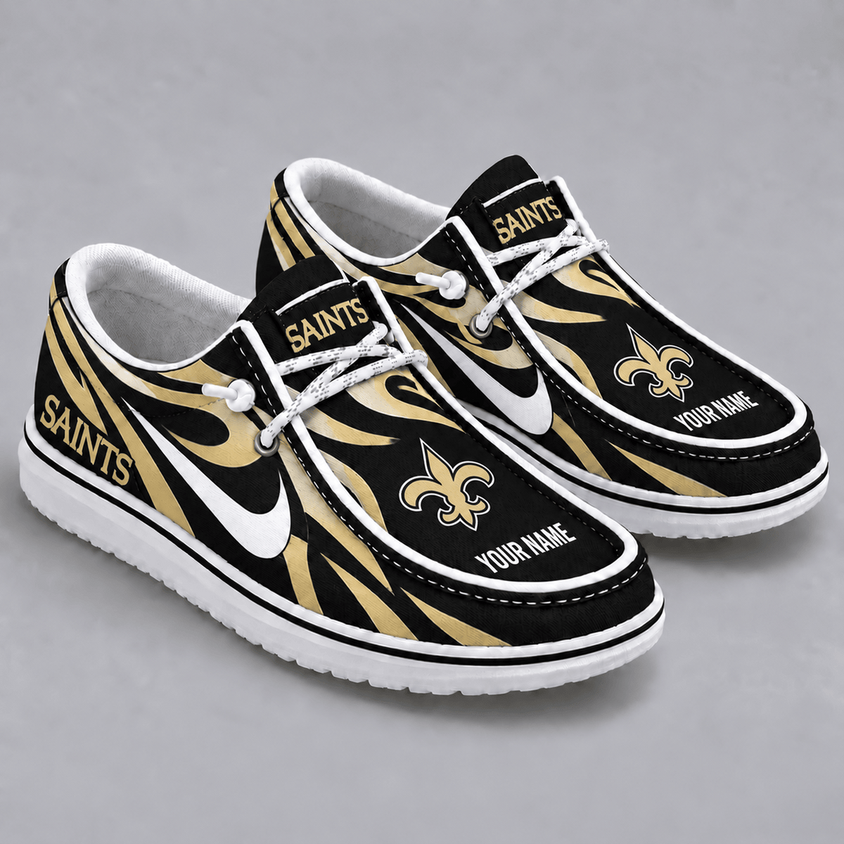 Premium NFL x NO Flame Pattern Loafer Shoes