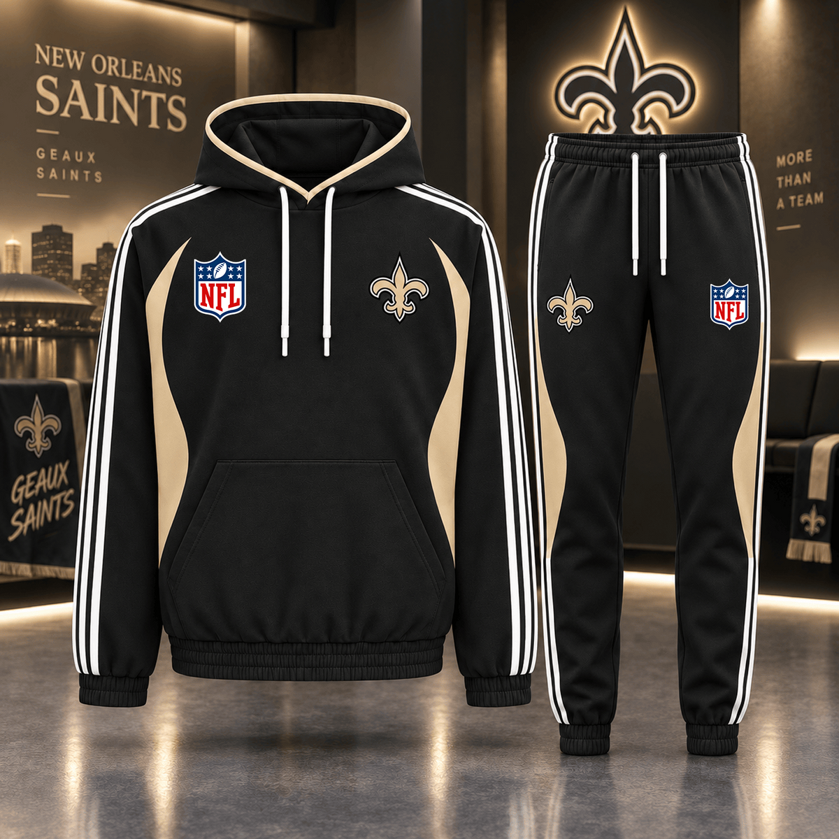 Premium NFL x NO Sideline Performance Hoodie & Jogger Set