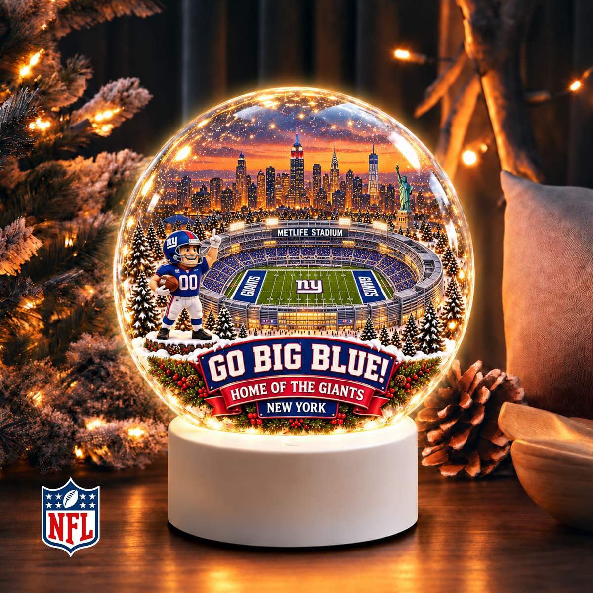 Premium NFL x NYG Snow Globe