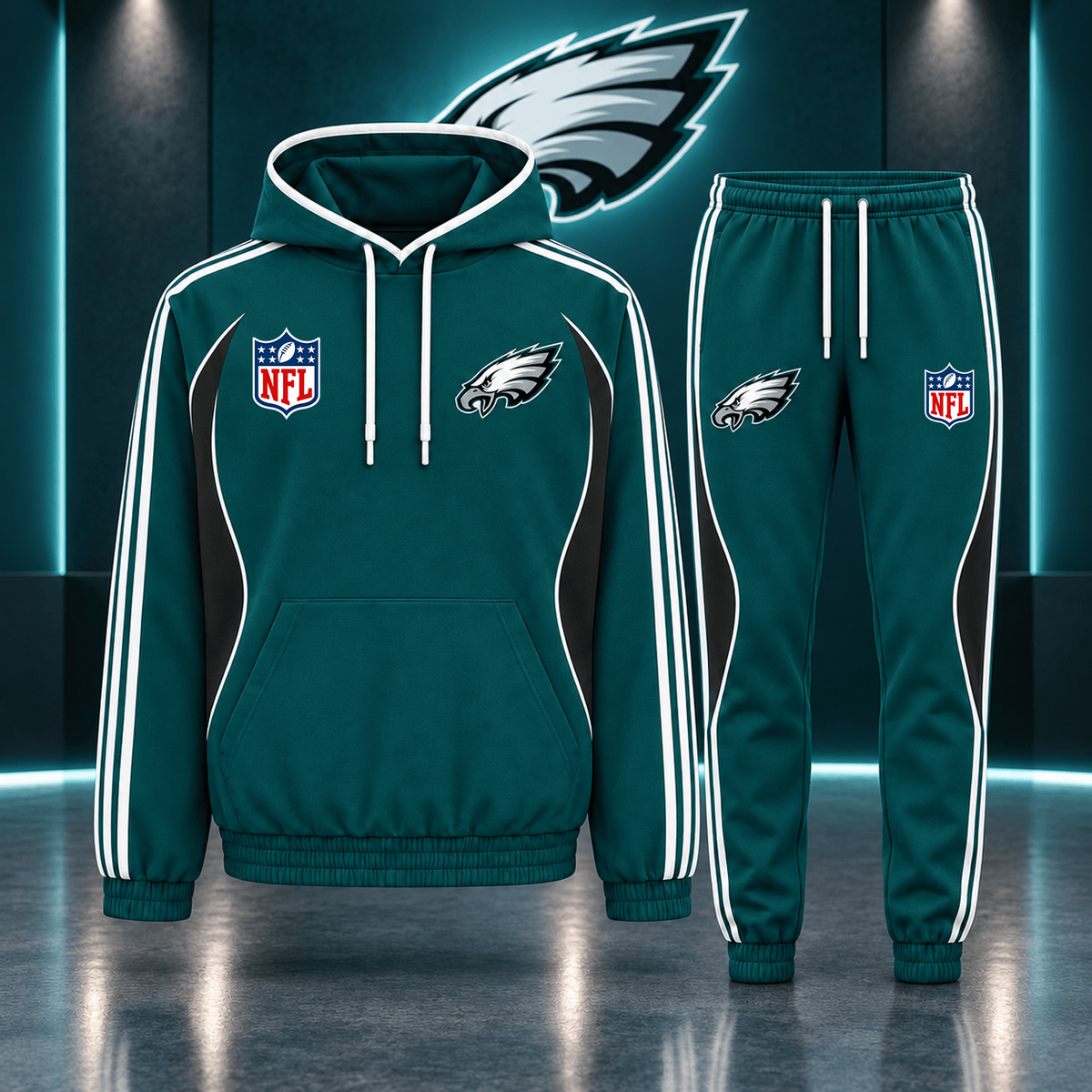 Premium NFL x PHI Sideline Performance Hoodie & Jogger Set