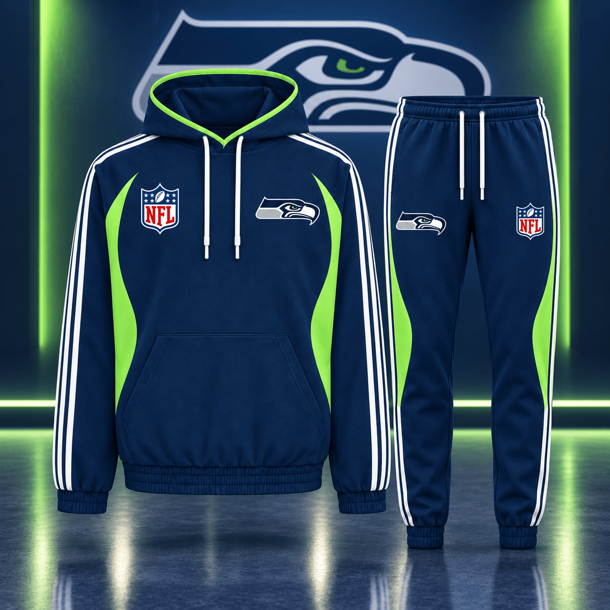 Premium NFL x SEA Sideline Performance Hoodie & Jogger Set