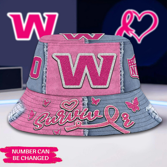 Premium NFL x WAS Cancer Survivor Bucket Hat