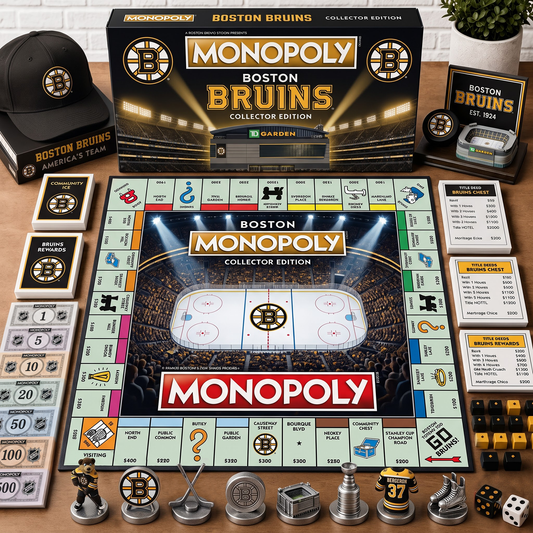 Premium NHL BB Monopoly Collector’s Edition Board Game