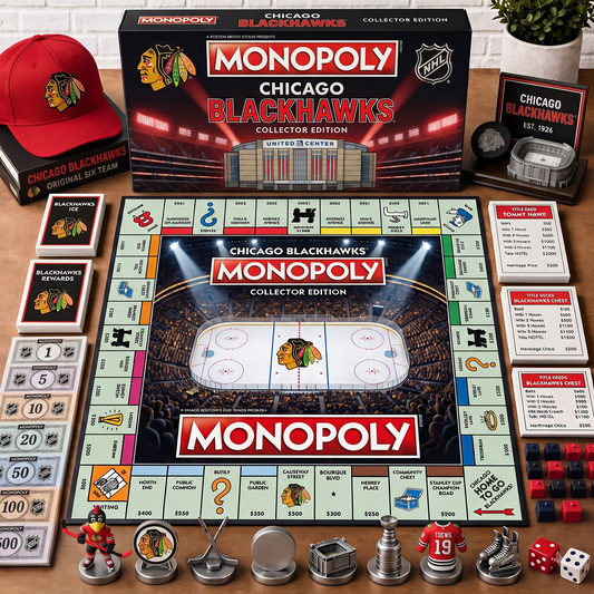 Premium NHL CB Monopoly Collector’s Edition Board Game