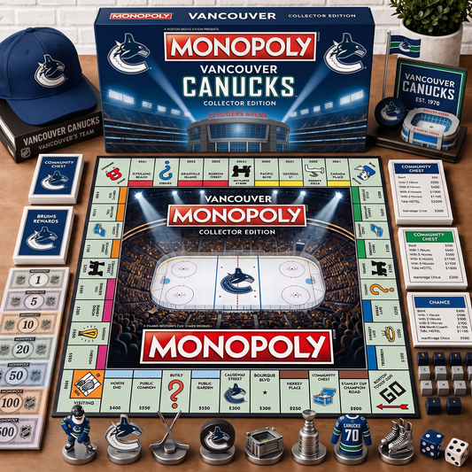 Premium NHL VC Monopoly Collector’s Edition Board Game
