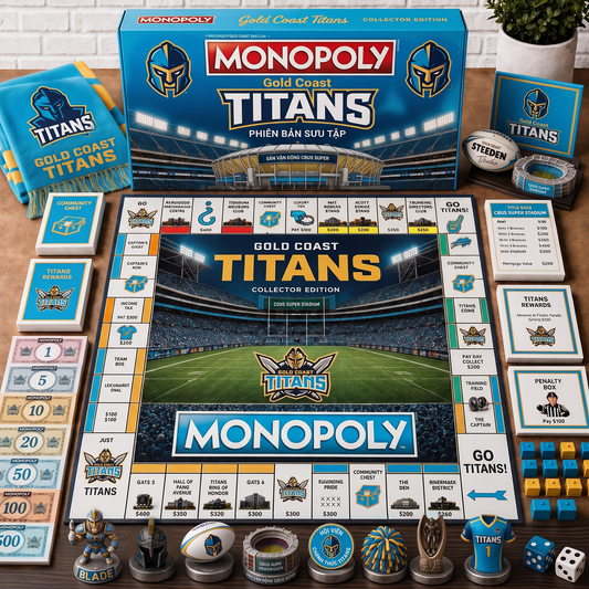 Premium NRL GCT Monopoly Collector’s Edition Board Game