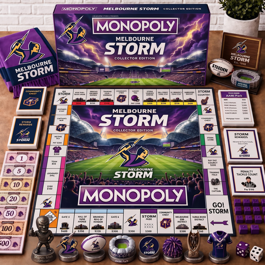 Premium NRL MS Monopoly Collector’s Edition Board Game