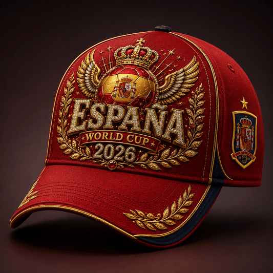 Premium Spain World Cup Champions 2026 Cap V6  2