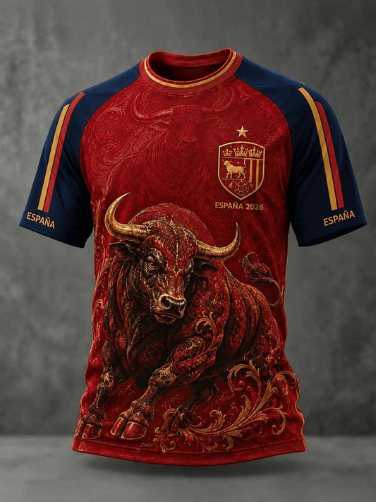 Premium Spain World Cup Champions 2026 T-shirt V22