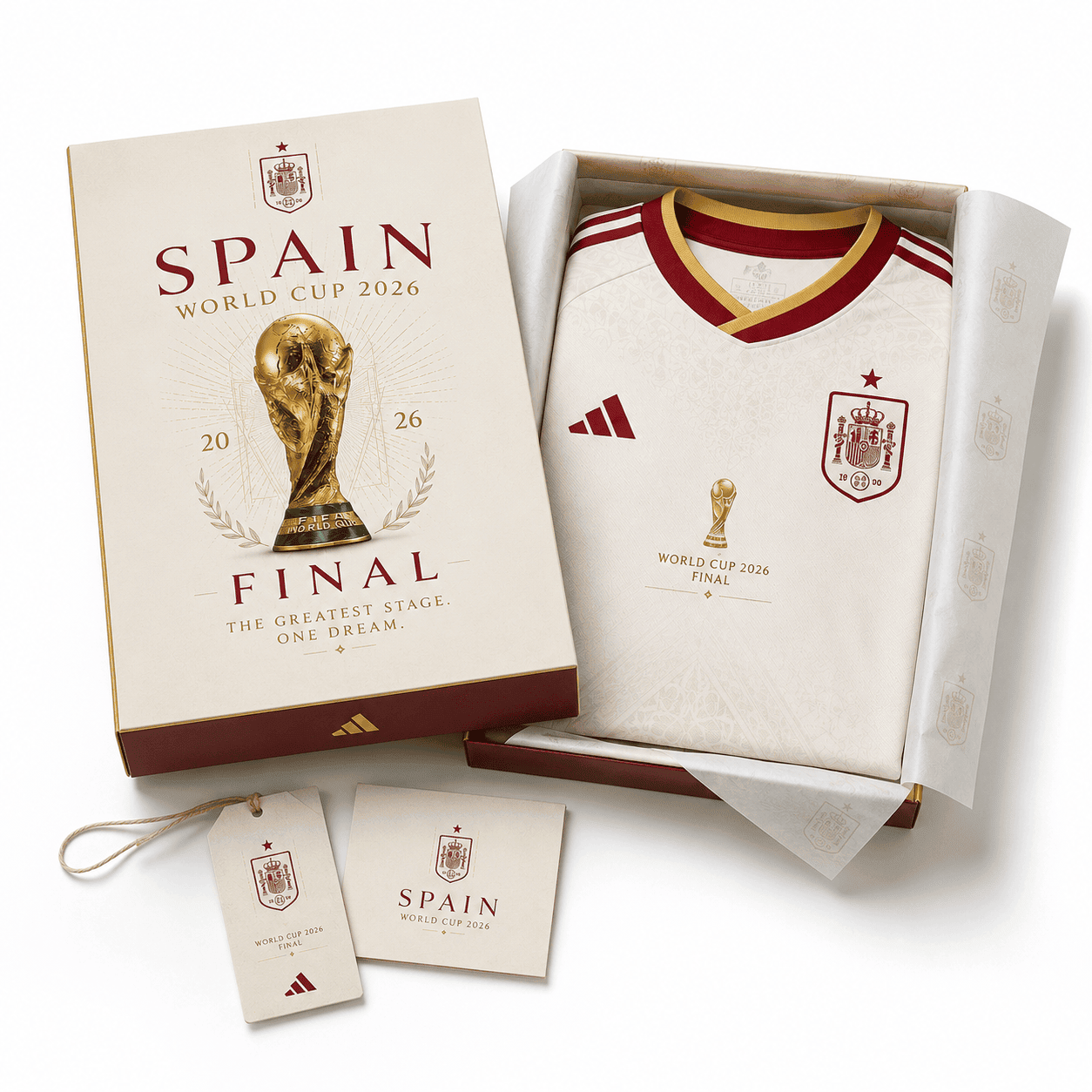 Premium Spain World Cup Champions 2026 T-shirt V35