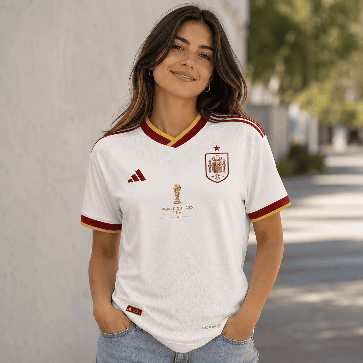 Premium Spain World Cup Champions 2026 T-shirt V35